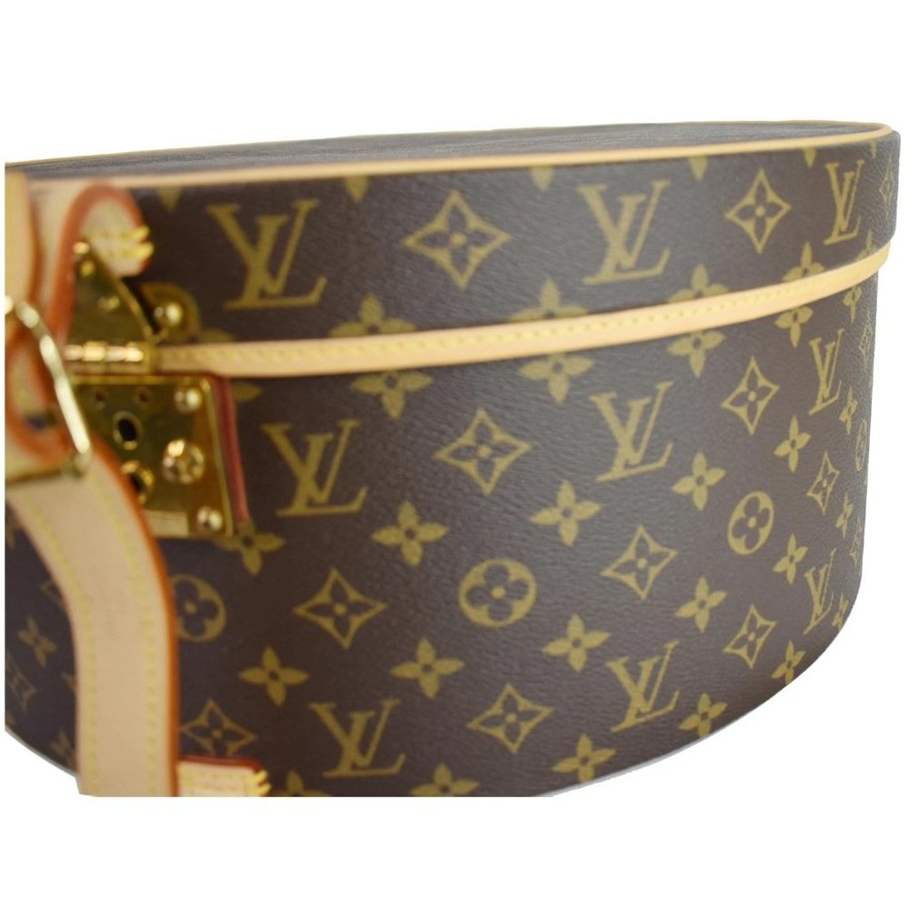 LOUIS VUITTON Hat Box 40 Monogram Canvas TravelBag - Picture 5 of 12